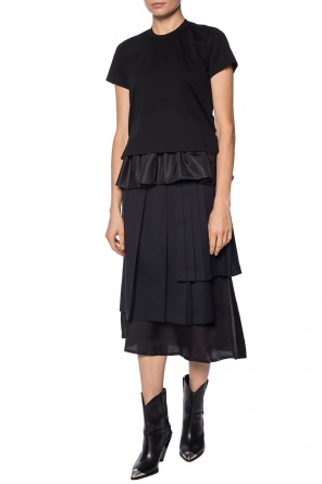 Cut-out pleated skirt, zdjęcie 2 Cut-out pleated skirt od Comme des Garcons Ninomiya